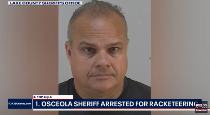Osceola County Sheriff Marcos Lopez mugshot